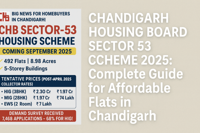 Chandigarh Housing Board Sector 53 Scheme 2025: Complete Guide for Affordable Flats in Chandigarh Chandigarh Housing Board Sector 53 Scheme 2025: Complete Guide for Affordable Flats in Chandigarh