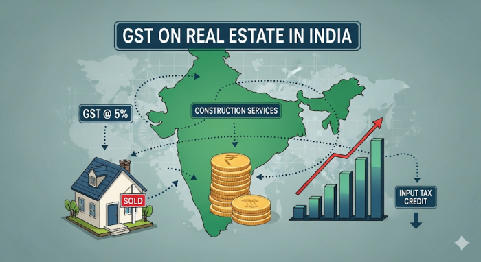 GST on Real Estate in India 2025: Latest Rates, Calculation Guide, and New Regime Comparison for Property Buyers GST on Real Estate in India 2025: Latest Rates, Calculation Guide, and New Regime Comparison for Property Buyers