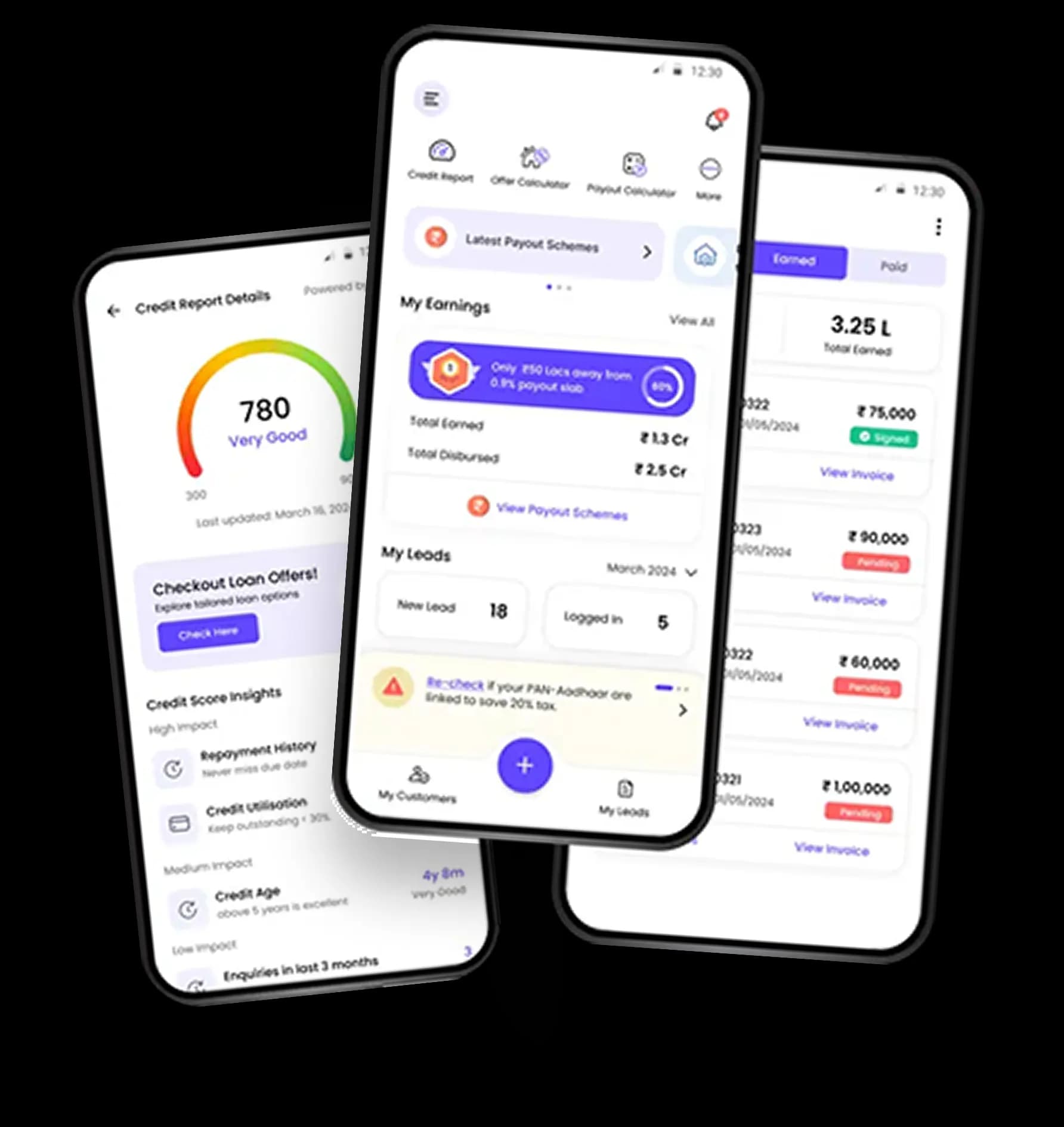 Ambak Saathi app screens